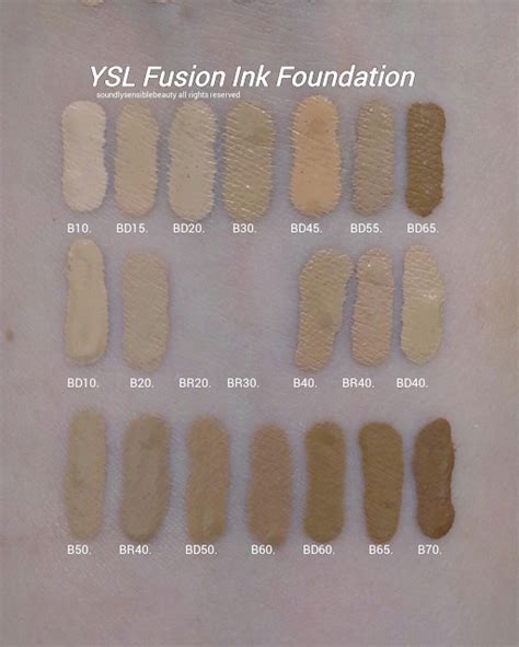 YSL B30 Almond Fusion Ink Foundation SPF 18 Product Info